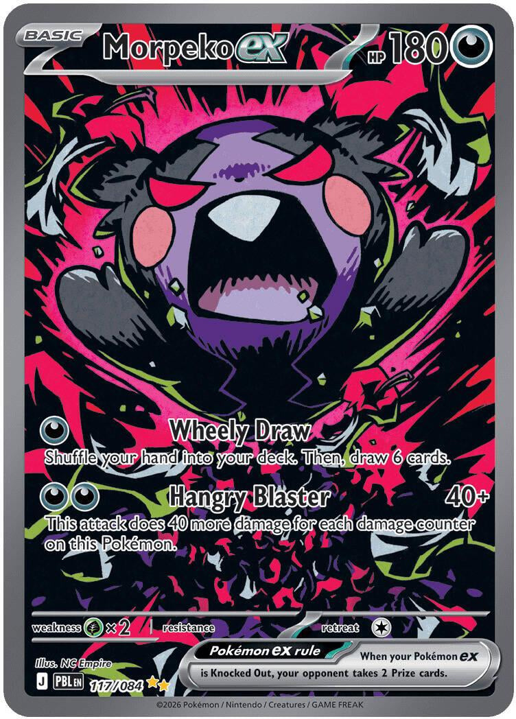 Pitch Black Morpeko ex #117/084