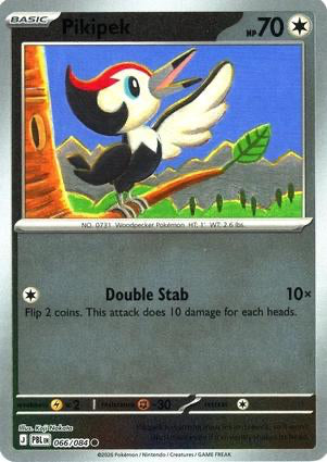 Pitch Black Pikipek #066/084 reverse holo