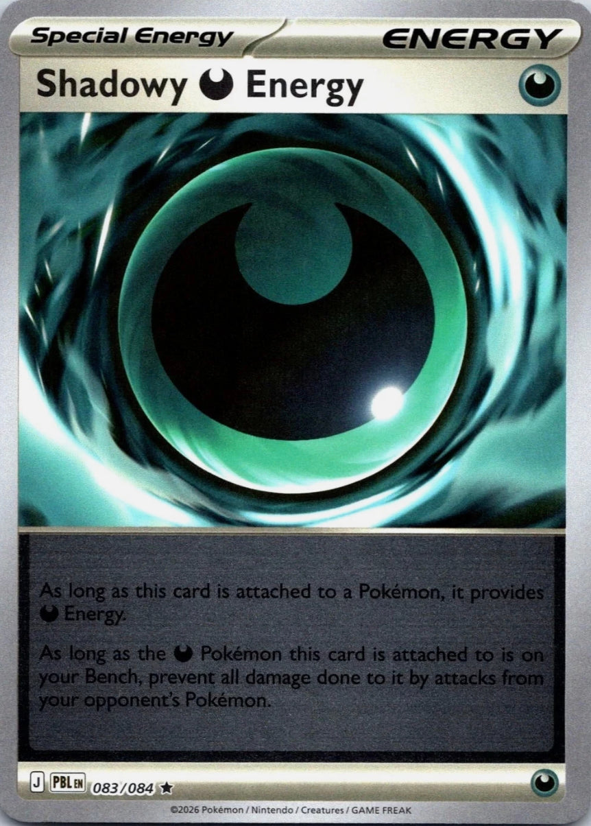 Pitch Black Shadowy Dark Energy #083/084 reverse holo