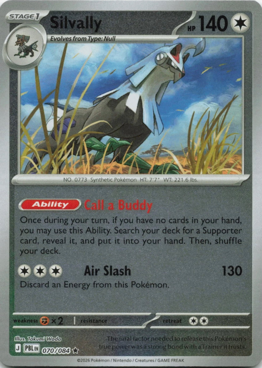 Pitch Black Silvally #070/084 reverse holo