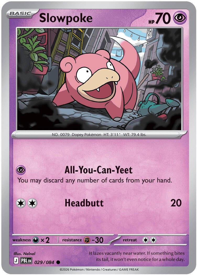 Pitch Black Slowpoke #029/084