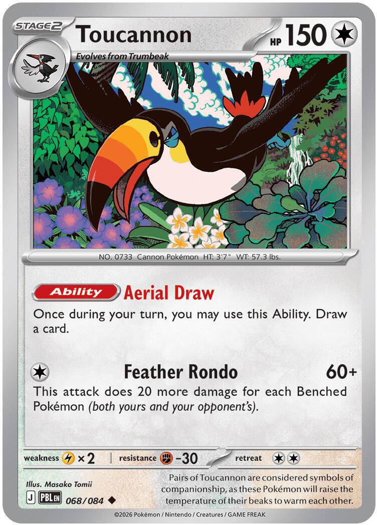 Pitch Black Toucannon #068/084