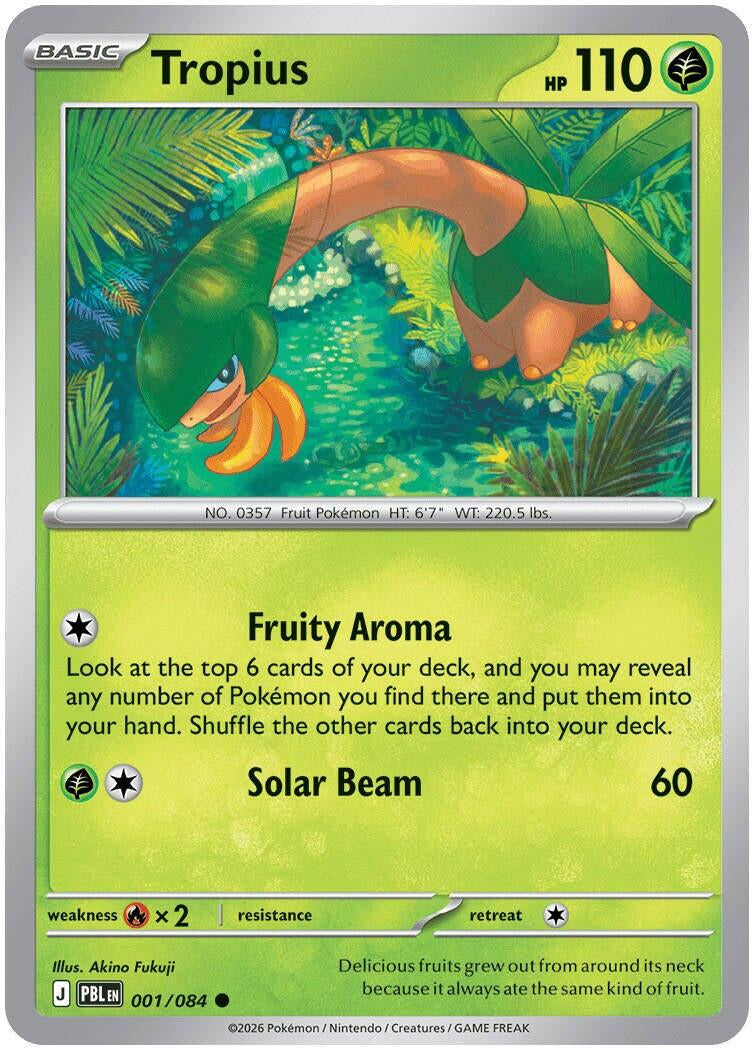 Pitch Black Tropius #001/084