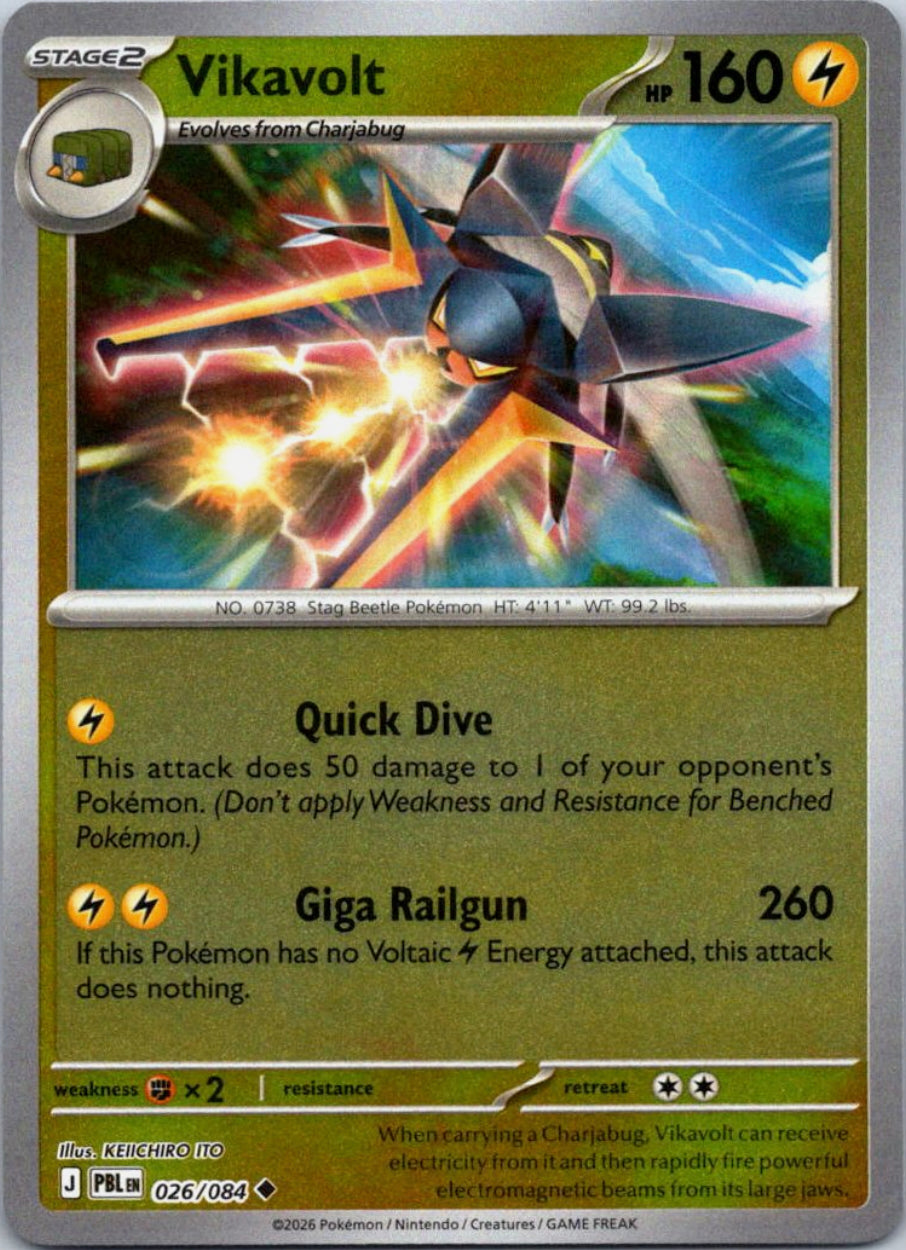 Pitch Black Vikavolt #026/084 reverse holo