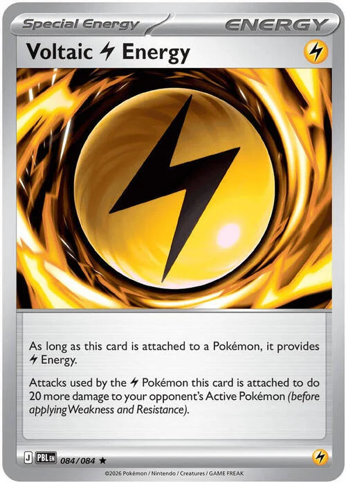 Pitch Black Voltaic Holo Electric Energy #084/084