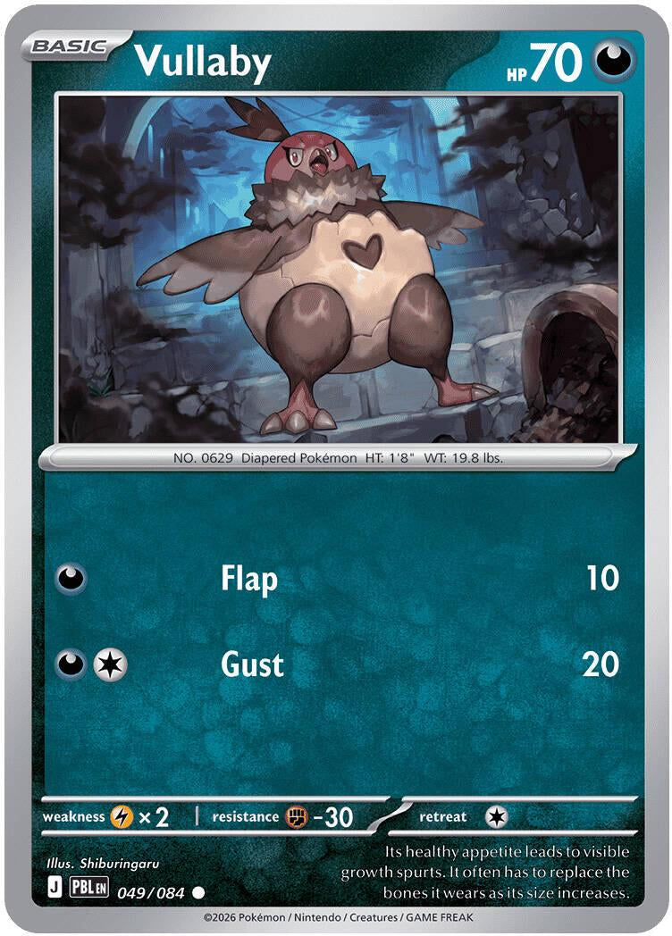 Pitch Black Vullaby #049/084