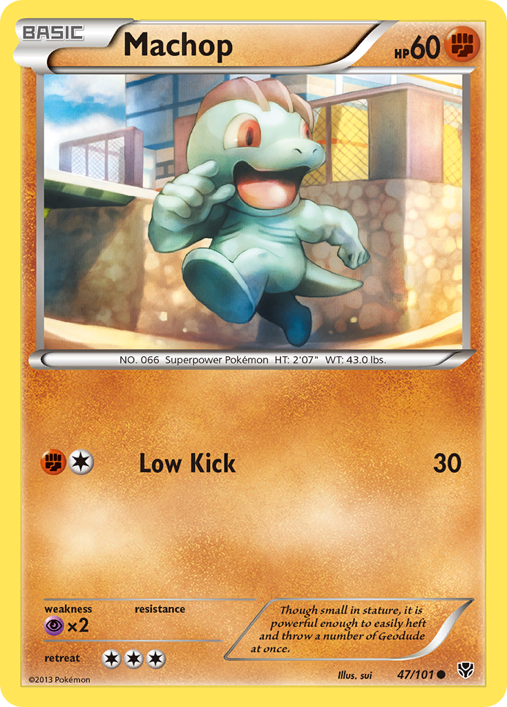 Plasma Blast Machop #47/101