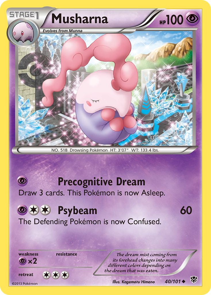 Plasma Blast Musharna #40/101