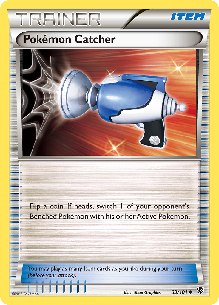 Plasma Blast Pokémon Catcher #83/101