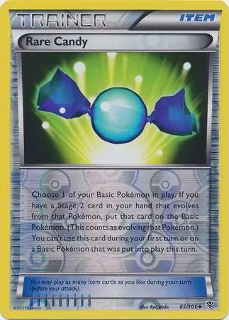 Plasma Blast Rare Candy #85/101 reverse holo