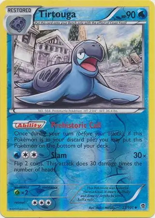 Plasma Blast Tirtouga #27/101 reverse holo