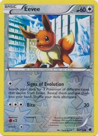 Plasma Freeze Eevee #90/116 reverse holo