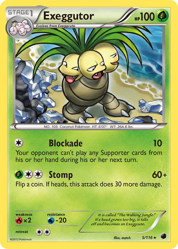 Plasma Freeze Exeggutor #5/116