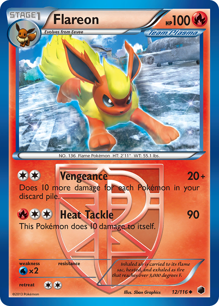 Plasma Freeze Flareon #12/116