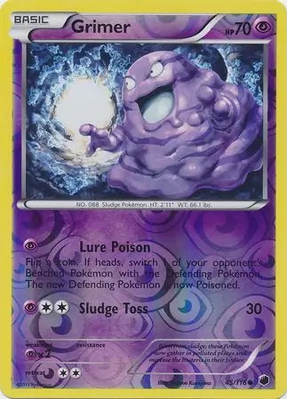 Plasma Freeze Grimer #45/116 reverse holo