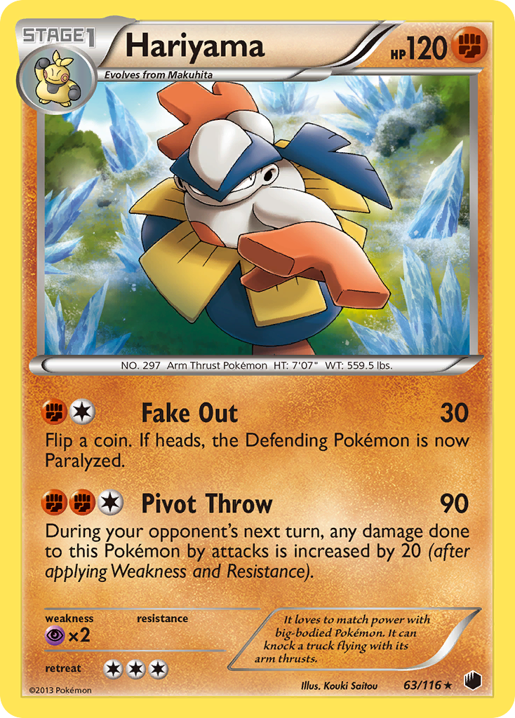 Plasma Freeze Hariyama #63/116