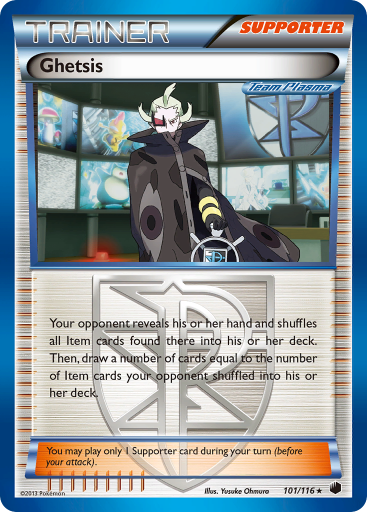 Plasma Freeze Holo Ghetsis #101/116