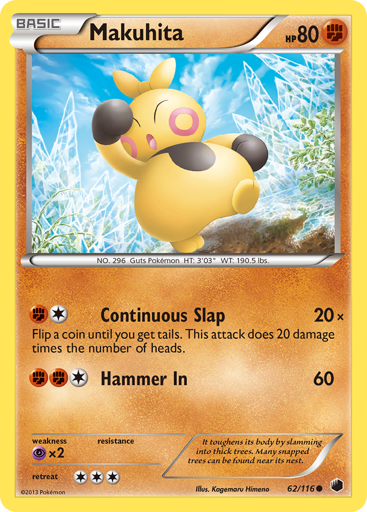 Plasma Freeze Makuhita #62/116