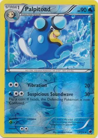 Plasma Freeze Palpitoad #25/116 reverse holo