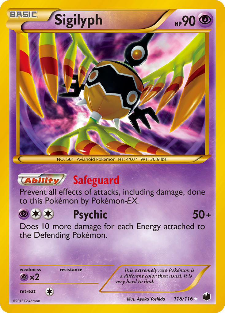 Plasma Freeze Sigilyph #118/116