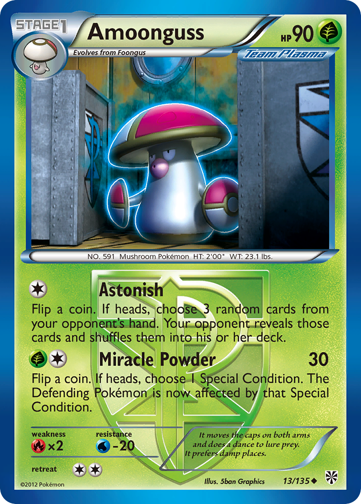 Plasma Storm Amoonguss #13/135