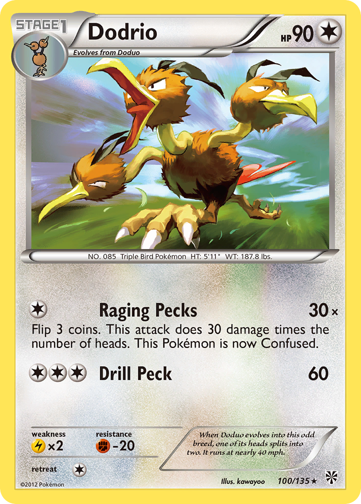 Plasma Storm Dodrio #100/135