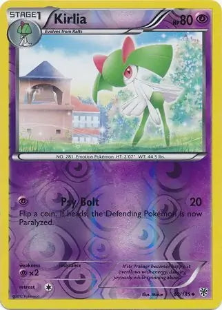 Plasma Storm Kirlia #60/135 reverse holo