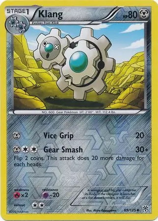 Plasma Storm Klang #89/135 reverse holo