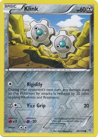 Plasma Storm Klink #88/135 reverse holo