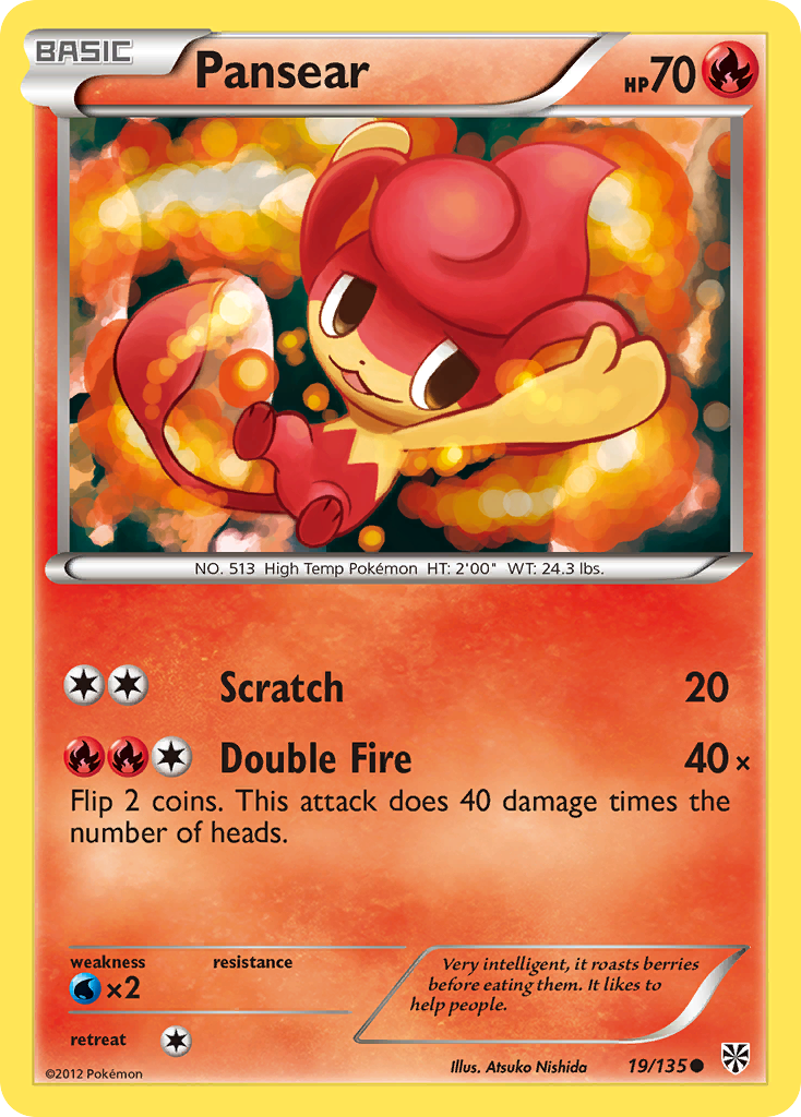 Plasma Storm Pansear #19/135
