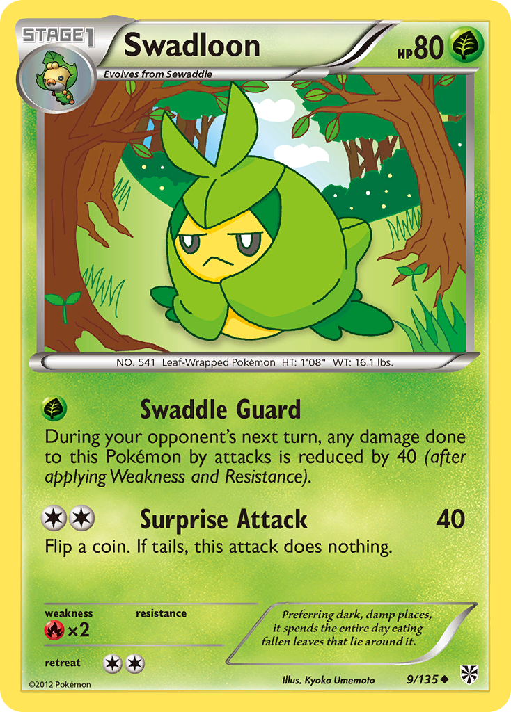 Plasma Storm Swadloon #9/135