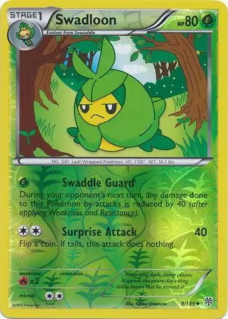 Plasma Storm Swadloon #9/135 reverse holo