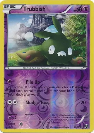 Plasma Storm Trubbish #63/135 reverse holo