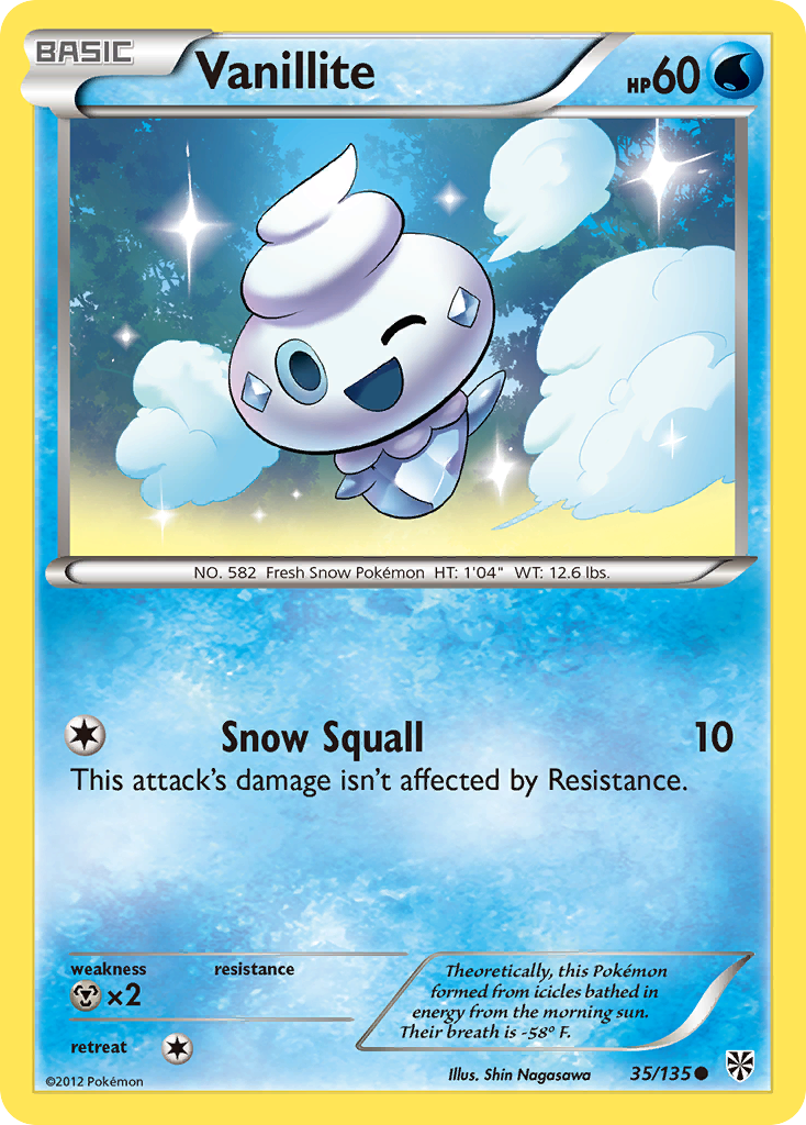 Plasma Storm Vanillite #35/135