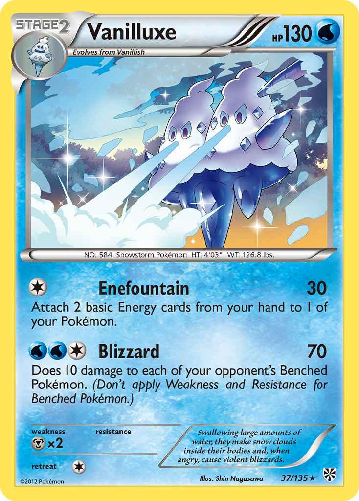 Plasma Storm Vanilluxe #37/135