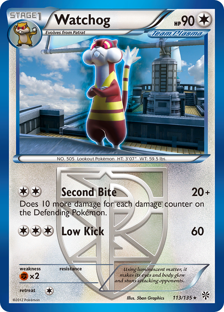 Plasma Storm Watchog #113/135
