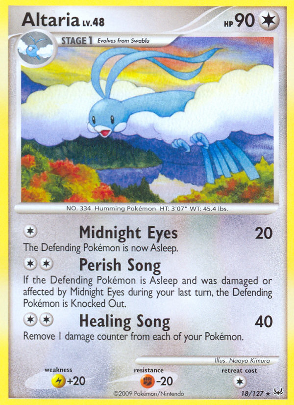 Platinum Altaria #18/127