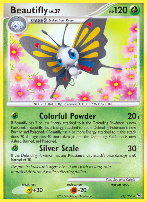 Platinum Beautifly #21/127