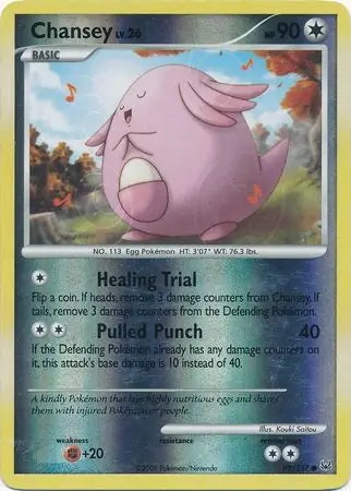 Platinum Chansey #69/127 reverse holo