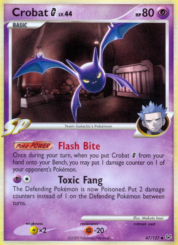 Platinum Crobat G #47/127
