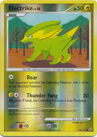 Platinum Electrike #74/127 reverse holo