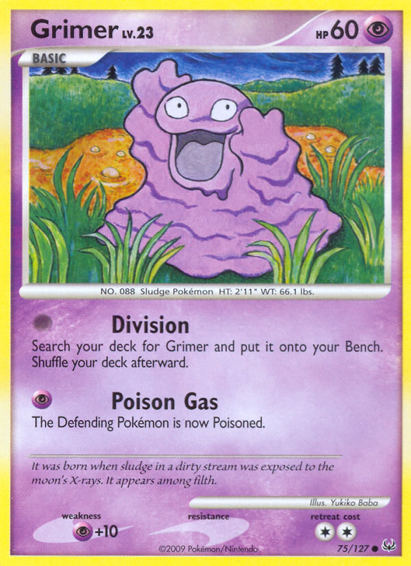 Platinum Grimer #75/127