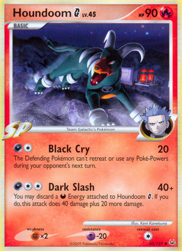 Platinum Houndoom G #50/127