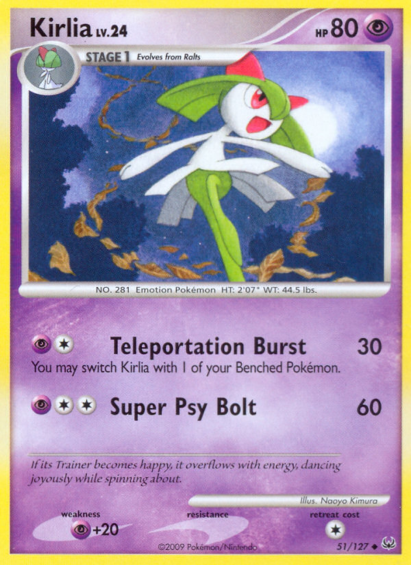 Platinum Kirlia #51/127