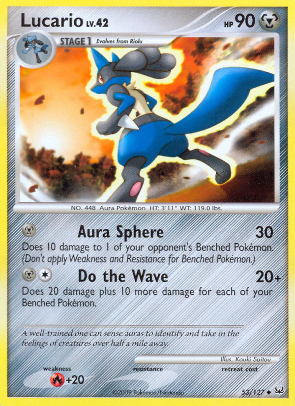 Platinum Lucario #53/127