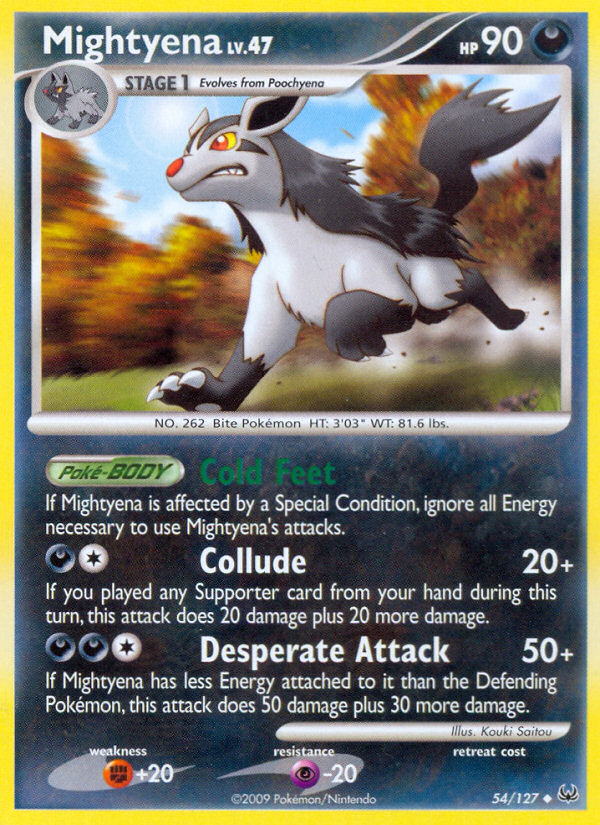 Platinum Mightyena #54/127