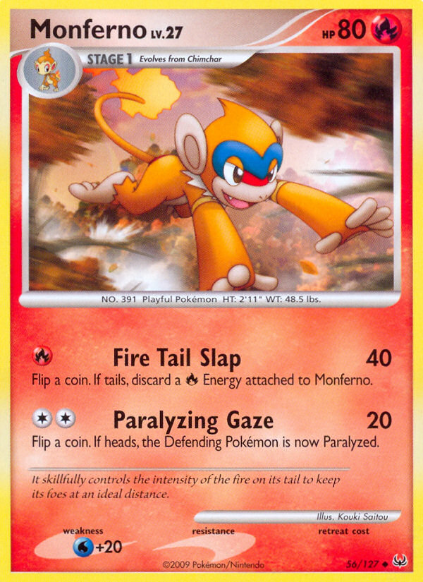 Platinum Monferno #56/127