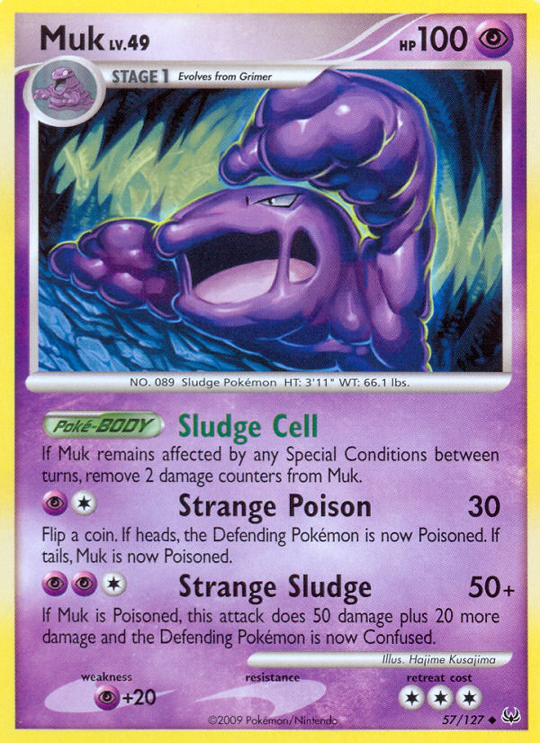 Platinum Muk #57/127