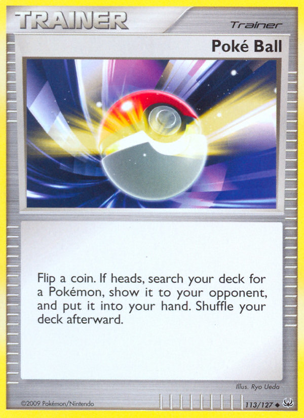Platinum Poke Ball #113/127