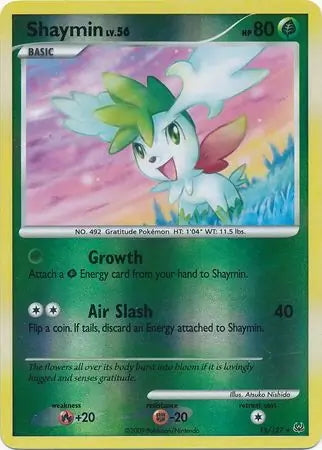 Platinum Shaymin #15/127 reverse holo